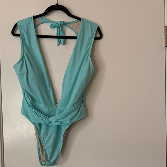 Cupshe Other - Cupshe Aqua One Piece Swimsuit extra large new with tags Cupshe women’s swimsuit